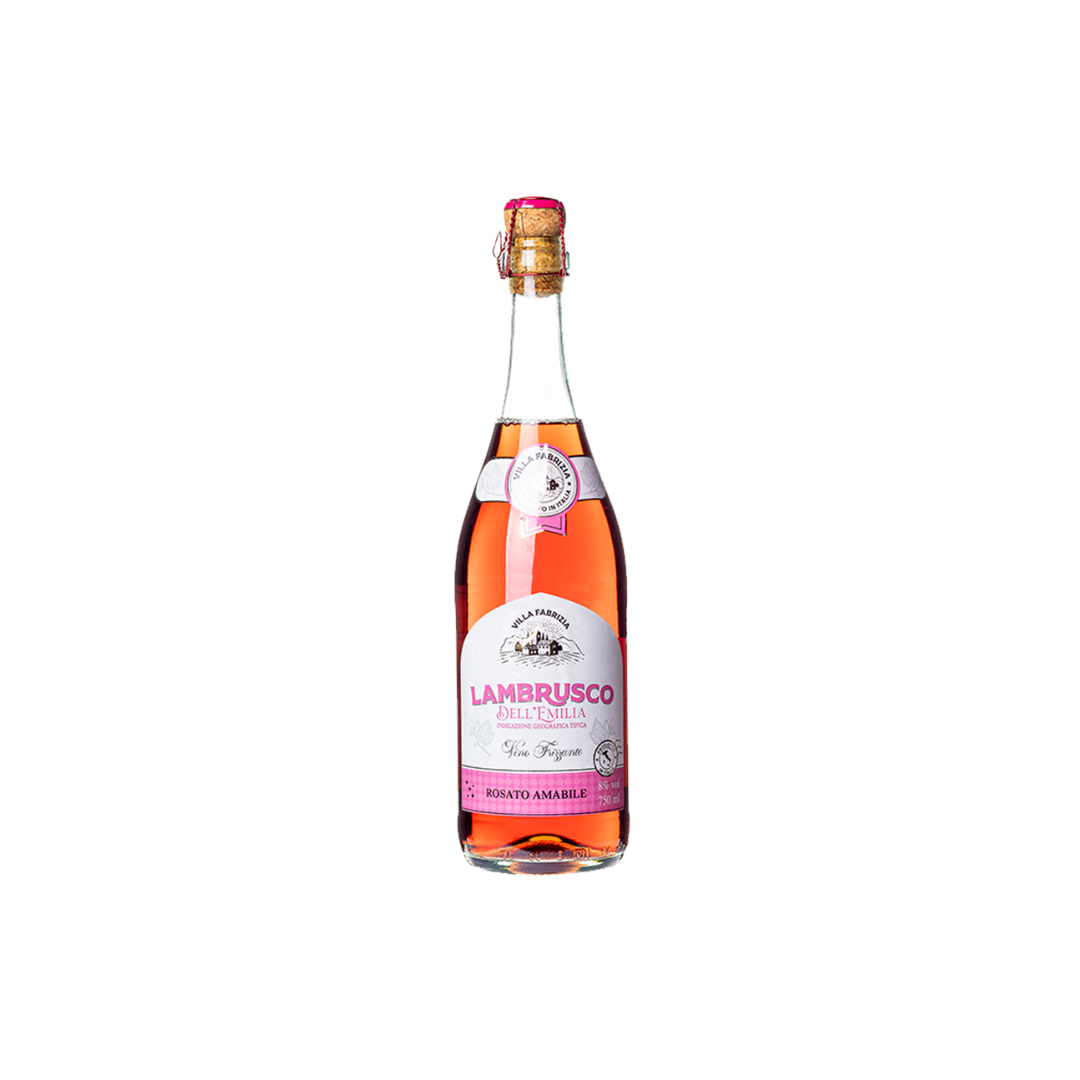 Vinho Rosé Frisante Villa Fabrizia - Lambrusco - 750ml